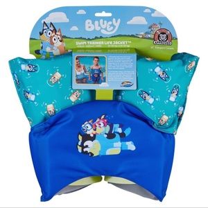 Swimway Toddler Bluey Swim Trainer Life Jacket 33-54lbs